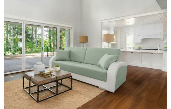 Wersalka Magda inari 72 na sprężynach z funkcją spania i pojemnikiem